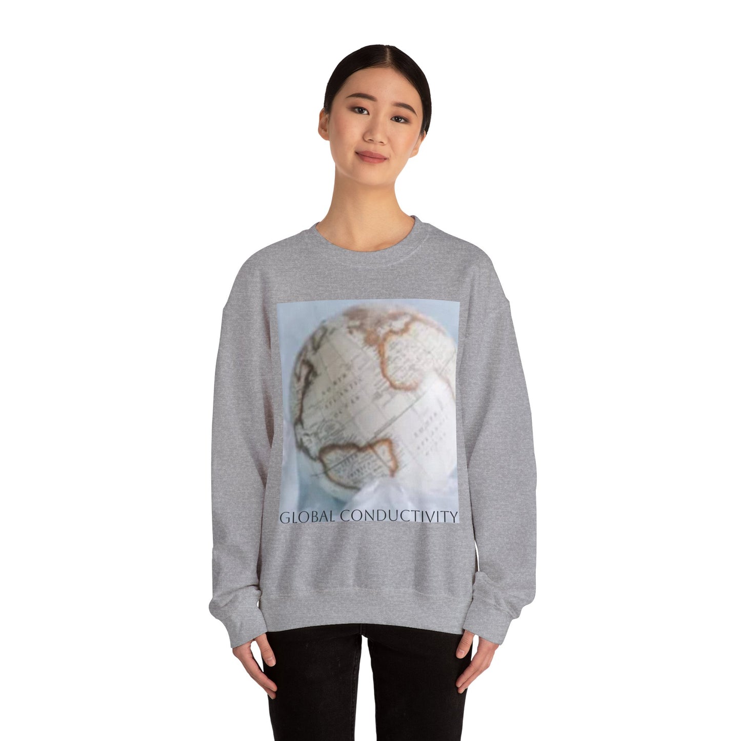 Global Conductivity- Unisex Heavy Blend™ Crewneck Sweatshirt