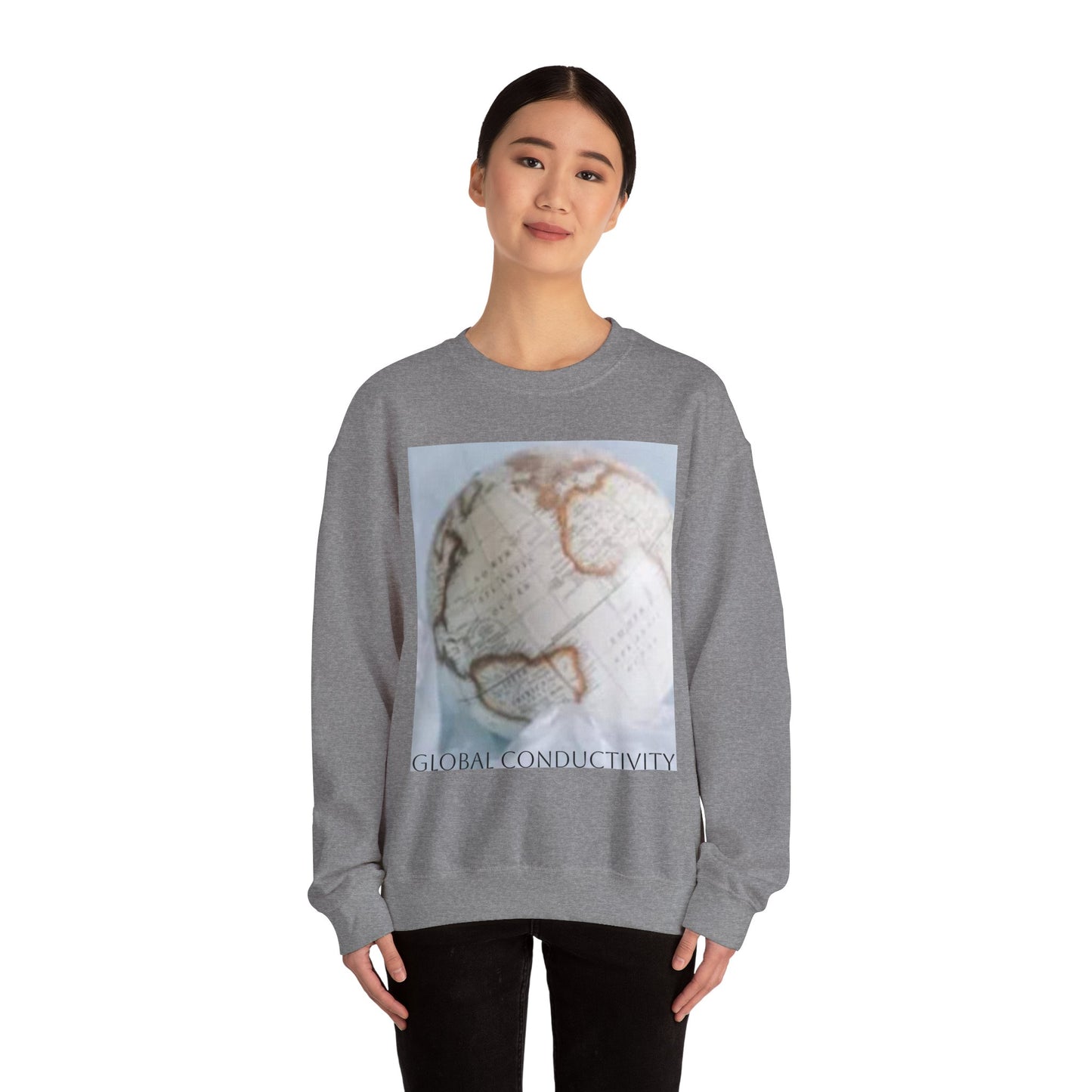 Global Conductivity- Unisex Heavy Blend™ Crewneck Sweatshirt