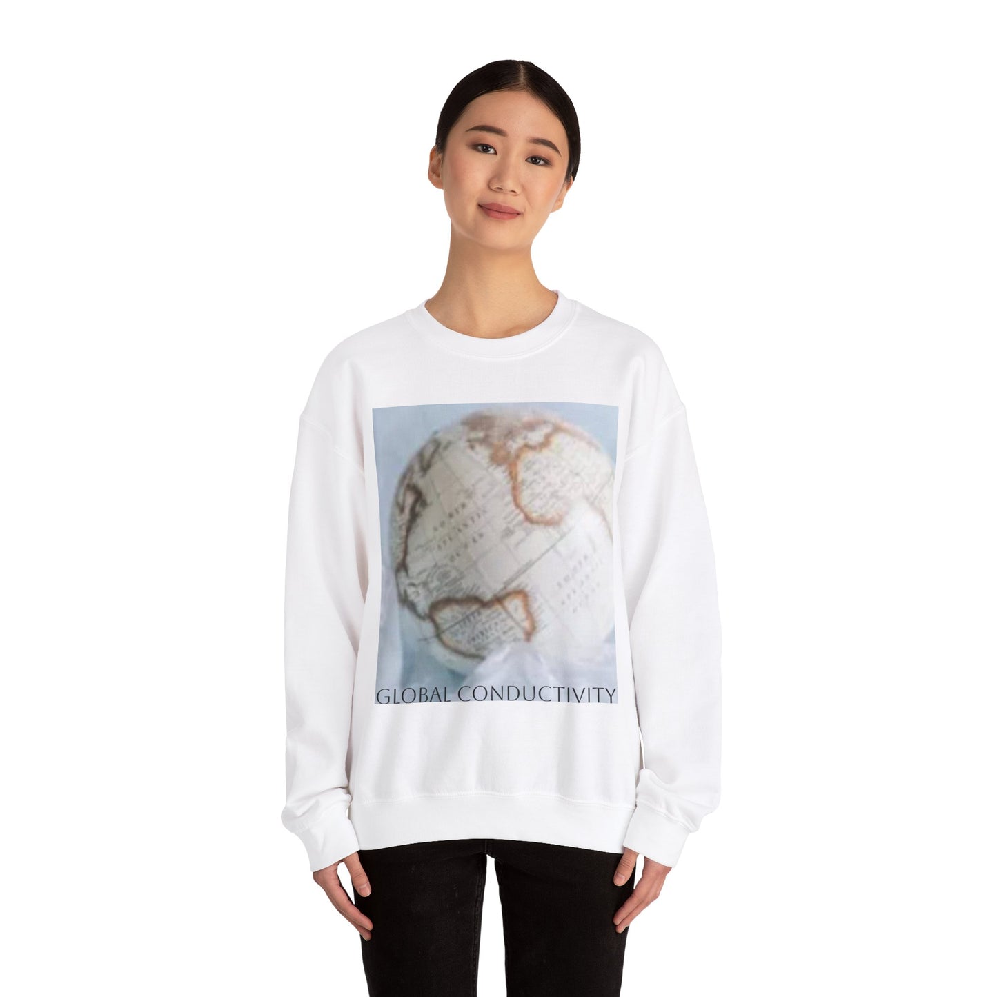 Global Conductivity- Unisex Heavy Blend™ Crewneck Sweatshirt