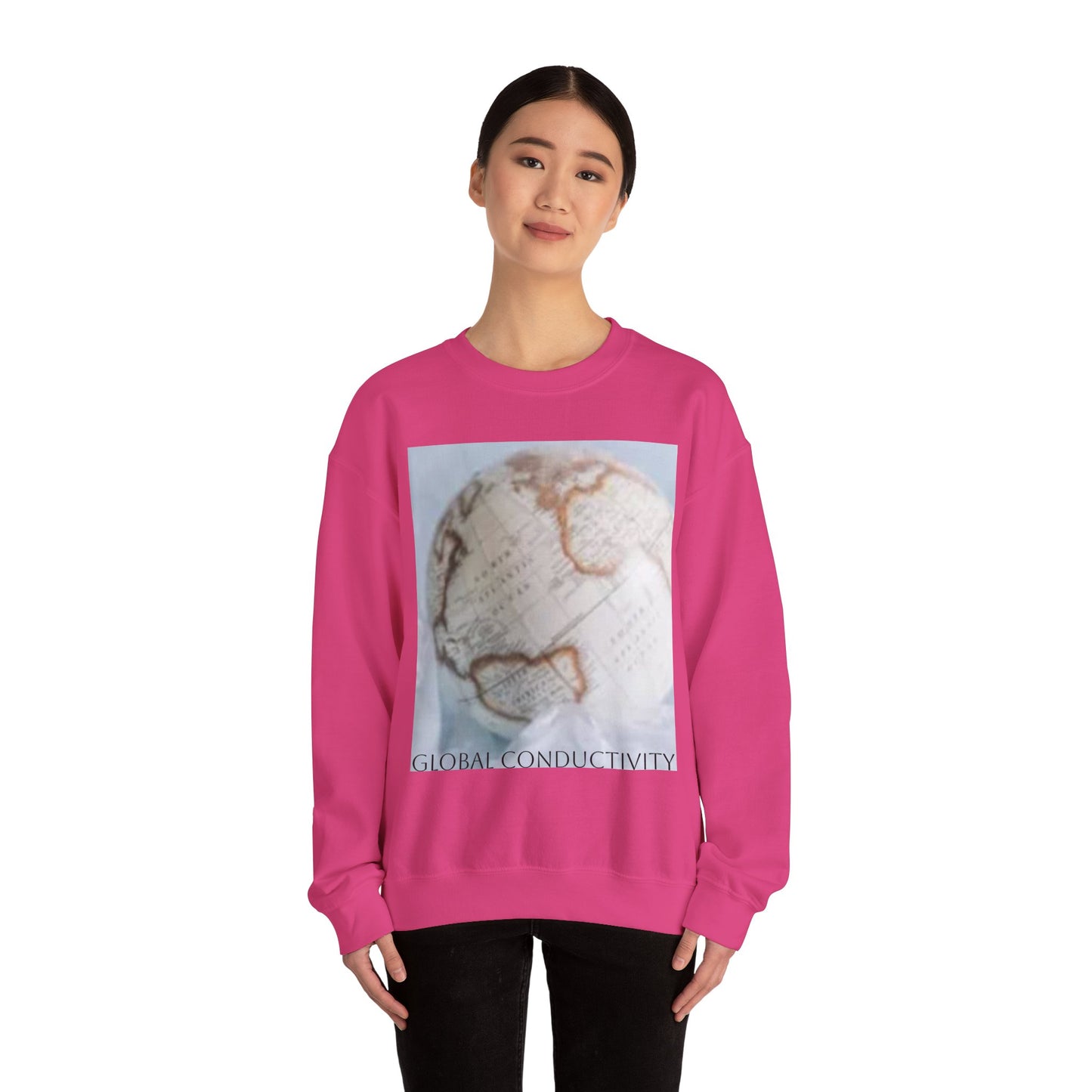 Global Conductivity- Unisex Heavy Blend™ Crewneck Sweatshirt