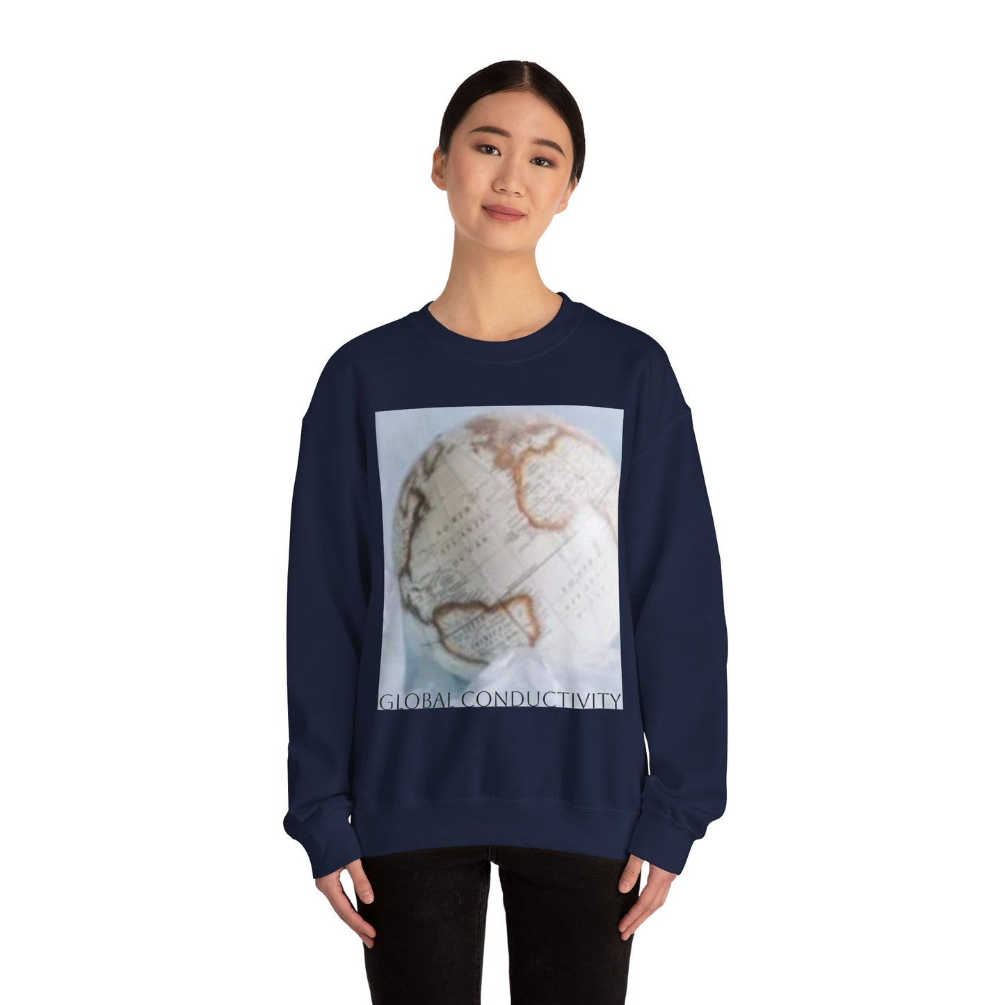 Global Conductivity- Unisex Heavy Blend™ Crewneck Sweatshirt